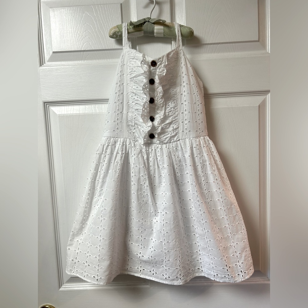 White Eyelet Dress